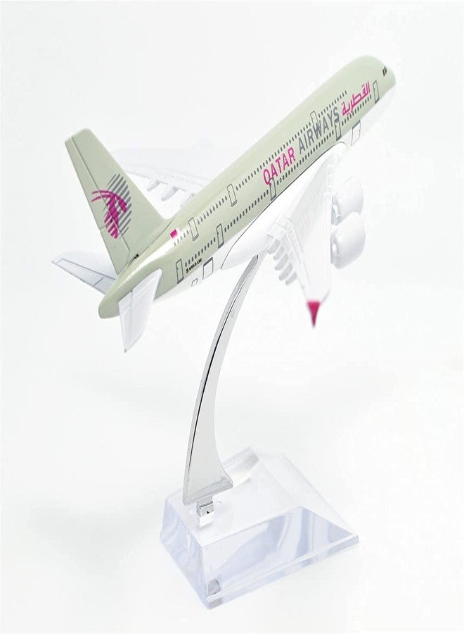 AmigozZ Diecast Aeroplane Scale Model Only For Display, Size -16 Cm (Qatar Airways)-1Pc, Kid, Multicolor - Image 2